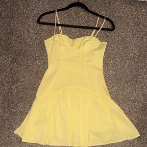 Peppermayo Yellow Mini Dress